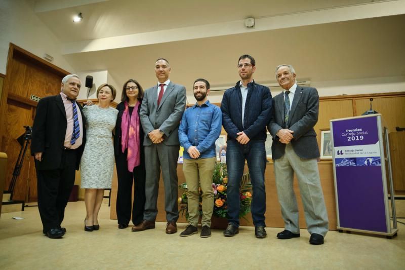 Premios del Consejo Social de la ULL (segunda edición)| 21/11/2019 | Fotógrafo: Andrés Gutiérrez Taberne