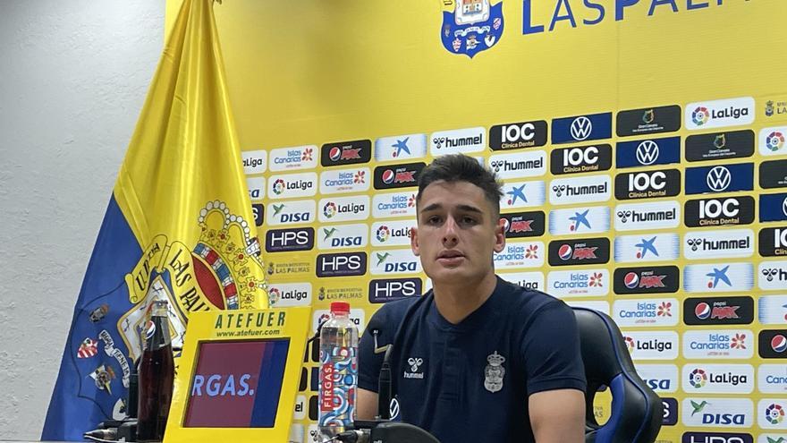 Sergi Cardona y su deseo en la UD Las Palmas