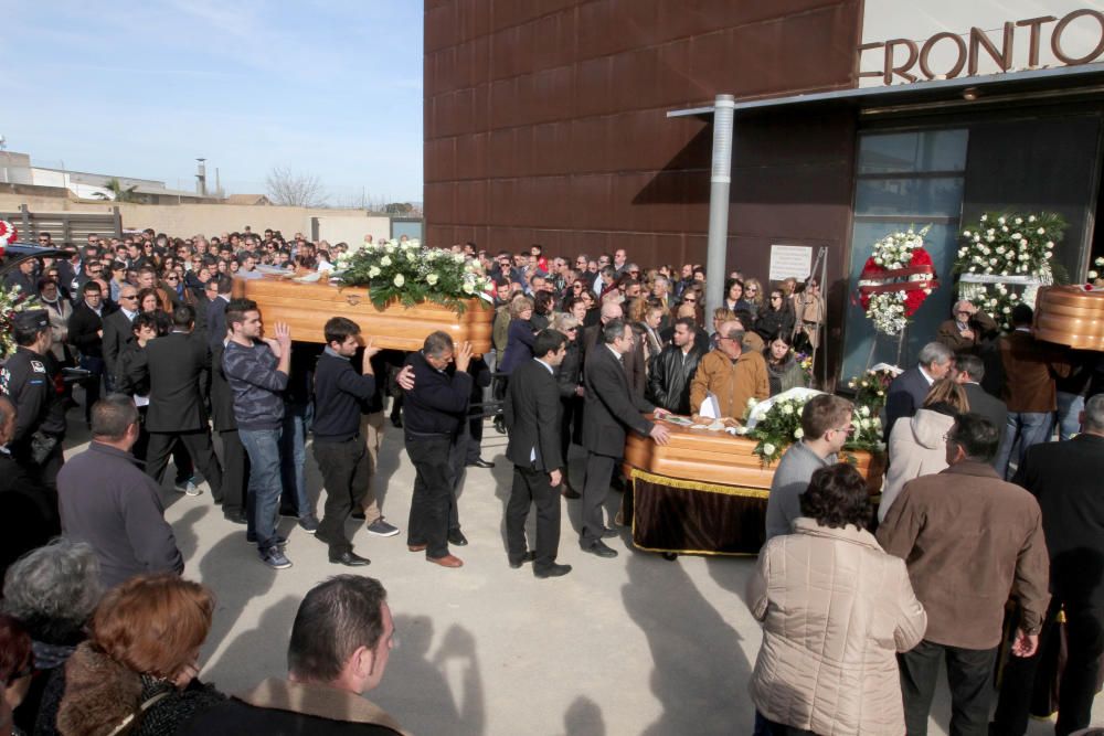 Funeral por las víctimas del accidente en Torre Pacheco