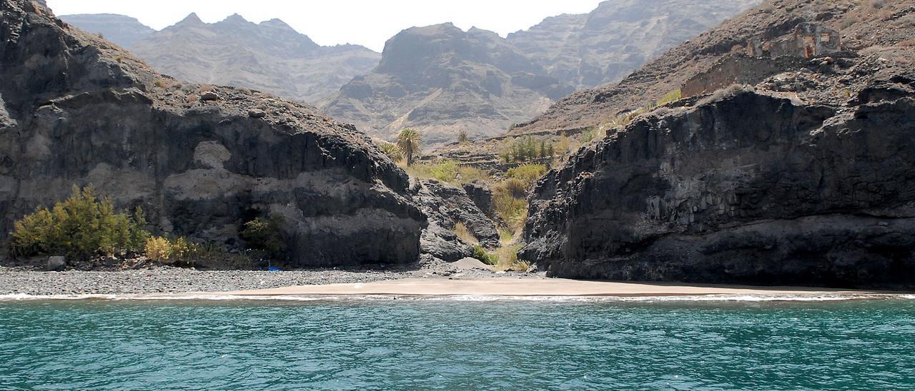 Costa de Guguy, en el municipio de La Aldea