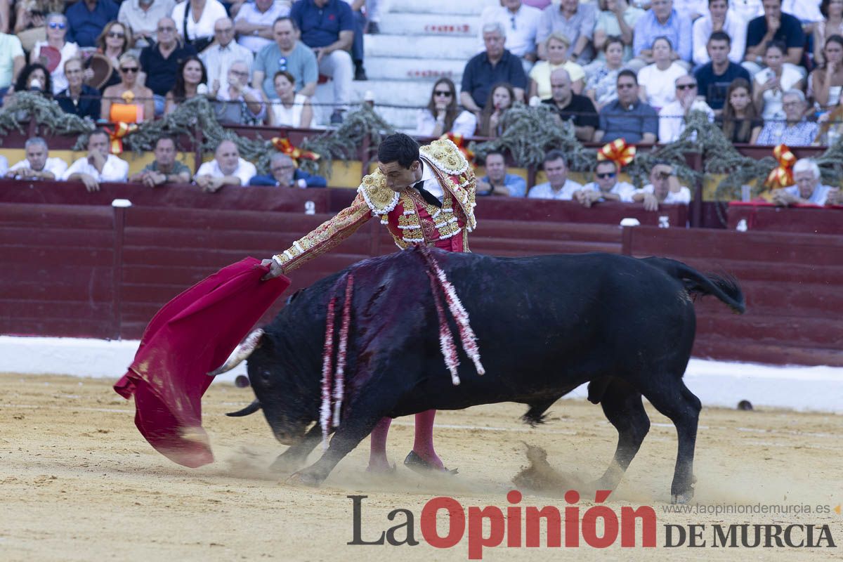 Tercer festejo de la Feria Taurina de Murcia (Talavante, Paco Ureña y Roca Rey), en imágenes