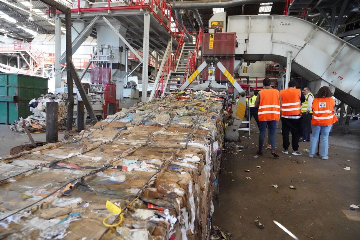 Centro de tratamiento de residuos.