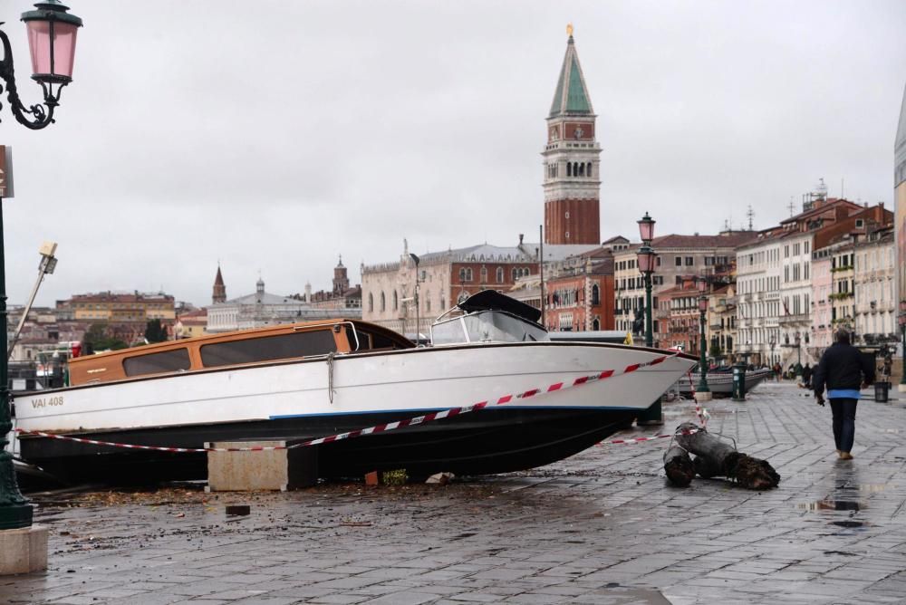 Graves inundaciones en Venecia