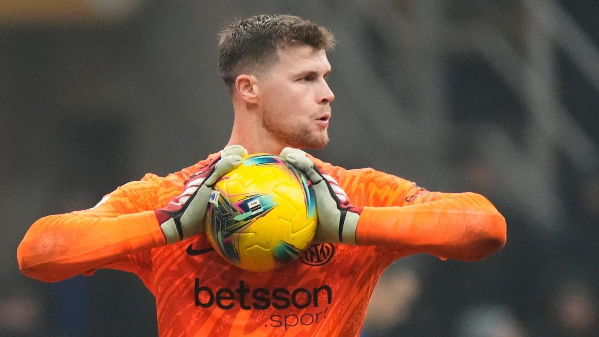 Josep Martínez, portero del Inter de Milán