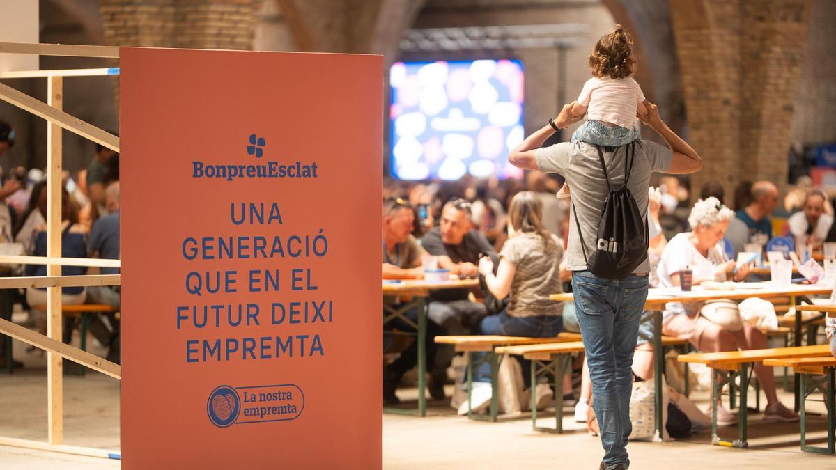 Arrossada solidaria Bonpreu i Esclat, celebrada el pasado domingo 25 de mayo.