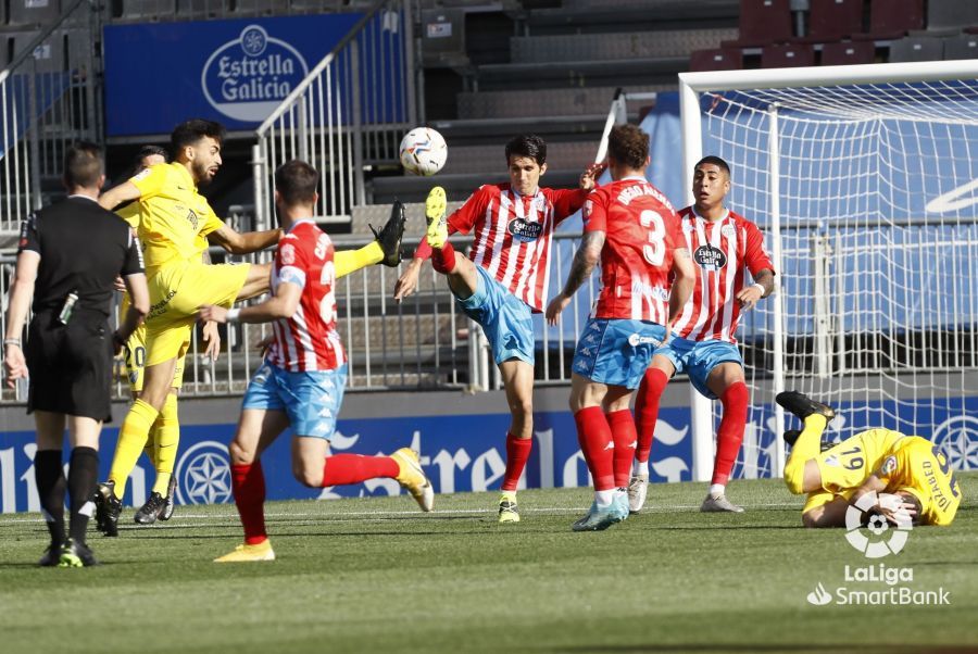 Las imágenes del CD Lugo - Málaga CF de LaLiga SmartBank