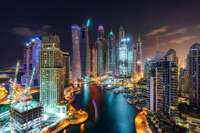 Ciudades de noche - Dubái