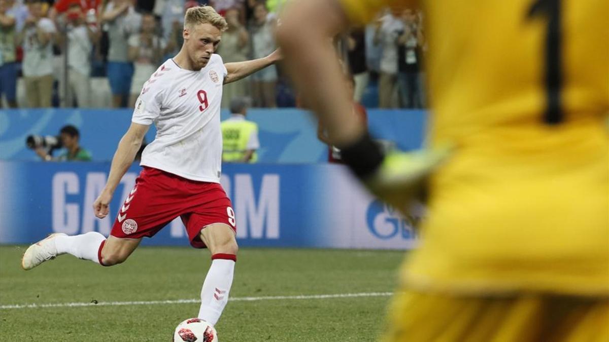Jorgensen falló un penalti definitivo ante Croacia