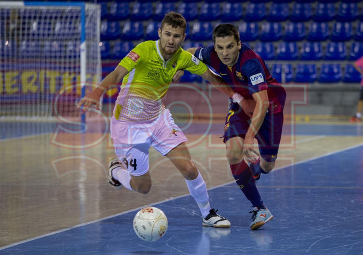 Las imágenes del Barça - Palma