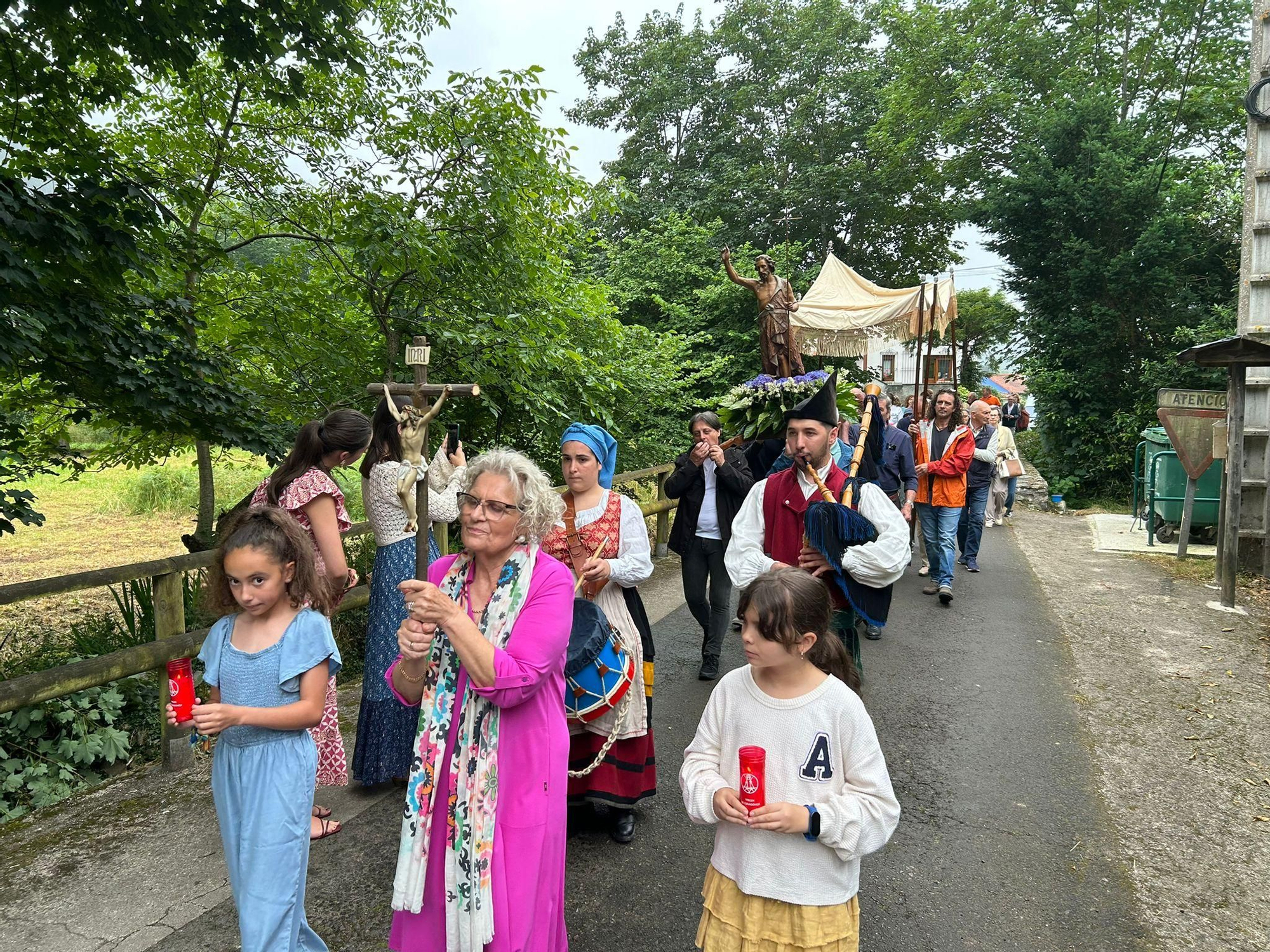 Fiesta de San Juan en Santianes del Agua (Ribadesella)