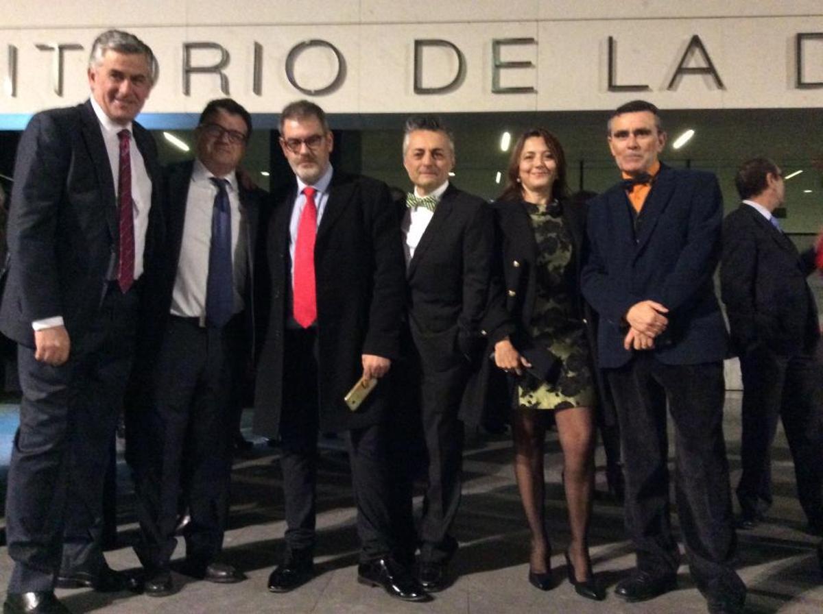 Santiago Lumbreras, Toni Cabot, Jorge Fauró , Javier Izquierdo, Isabel Vicente y Mario Candela