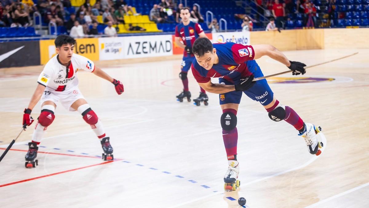 Bargalló, en una acción del primer partido