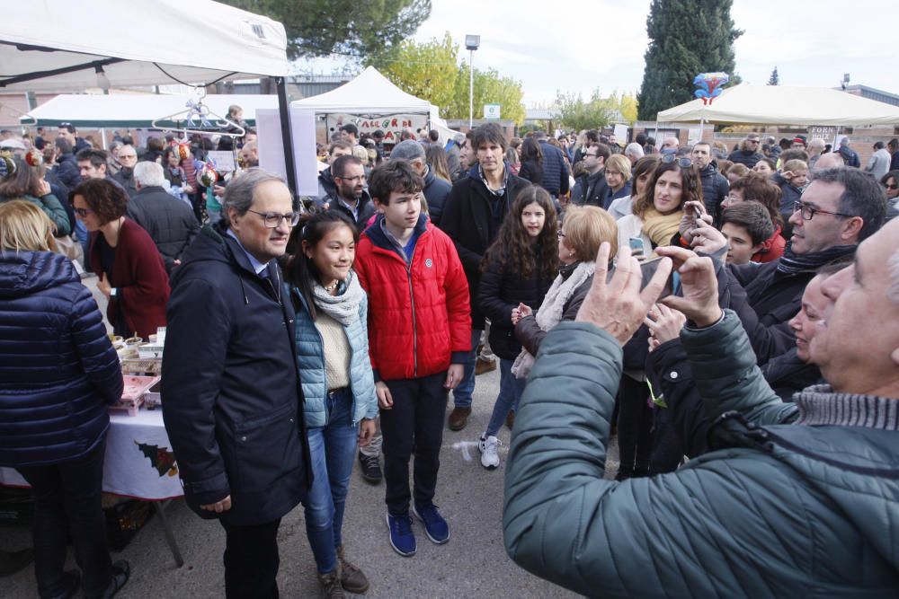 Manifestació contra la pujada d''impostos municipals a Vidreres