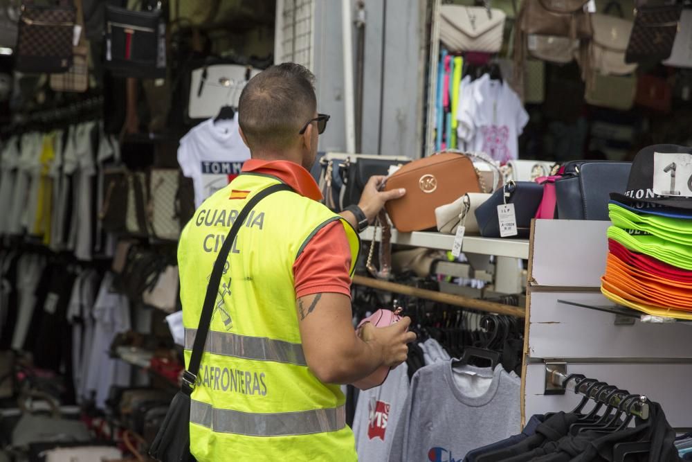 Operació de la Guàrdia Civil contra les falsificacions a Lloret de Mar