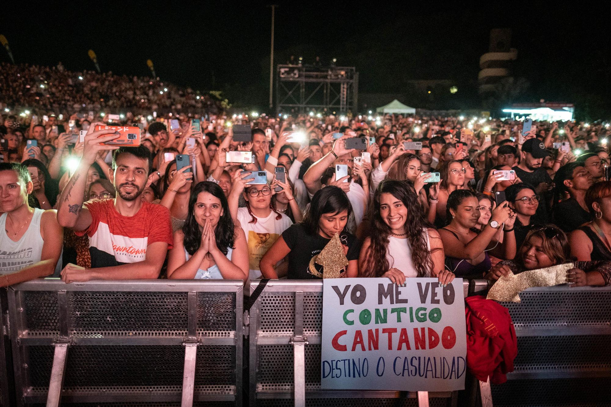 Melendi en concierto