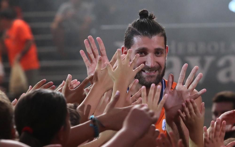 Así fue la presentación del Valencia Basket