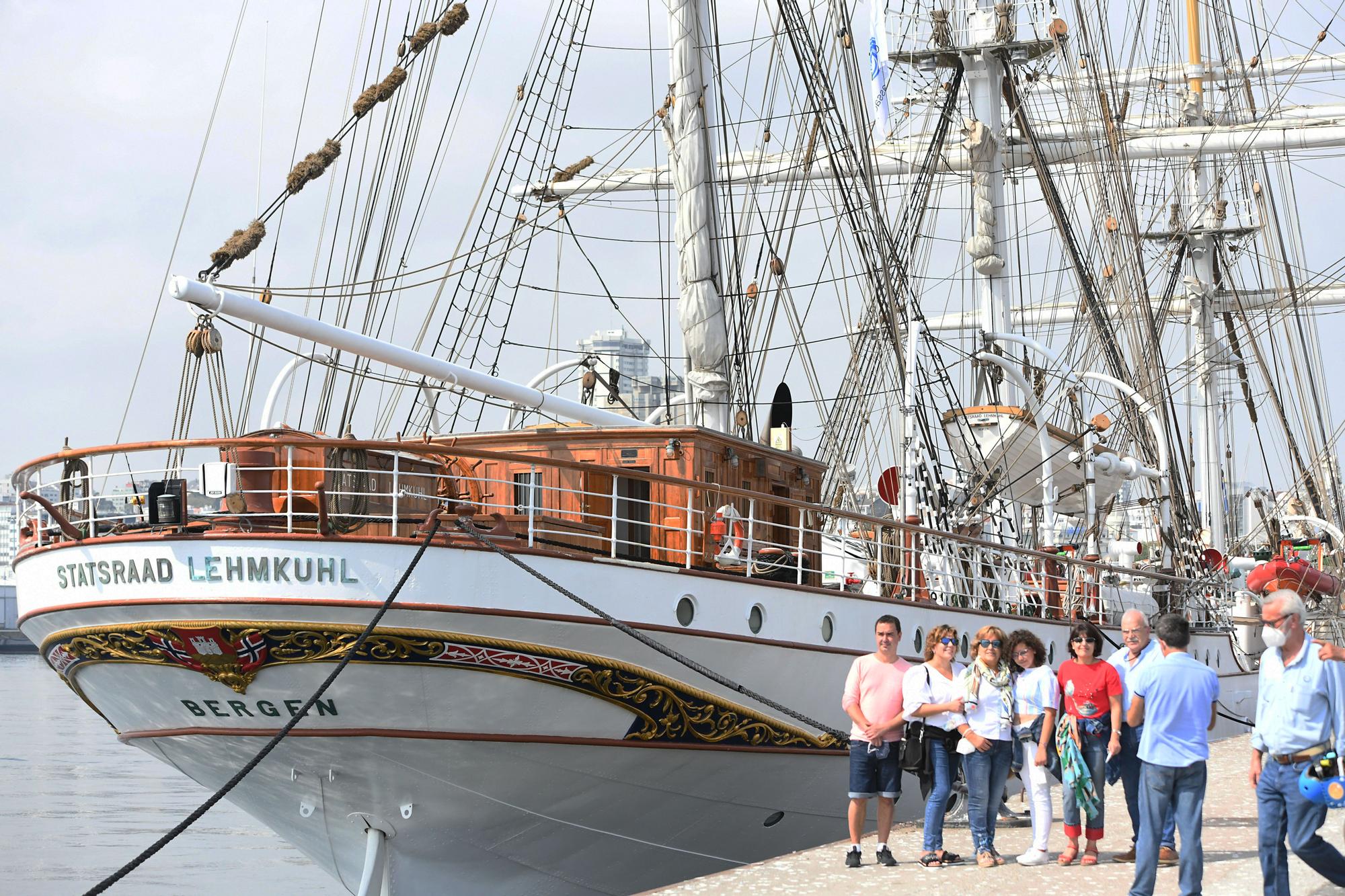 El velero noruego de 1914 Statsraad Lehmkuhl,