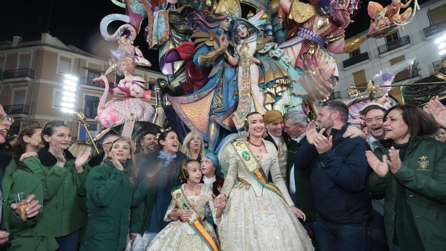 La reacción de la Falla Convento Jerusalén como ganadores absolutos este 2025