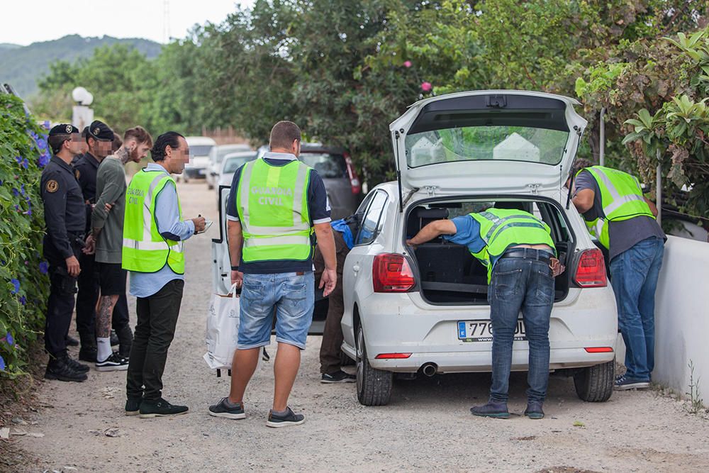 Operación antidroga en ses Païsses