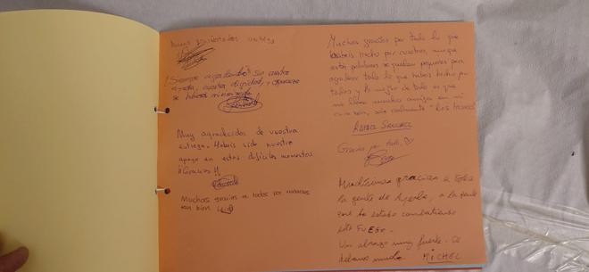 En imágenes | Recopilatorio de cartas hacia los voluntarios de Ayerbe durante el incendio de Las Peñas de Riglos