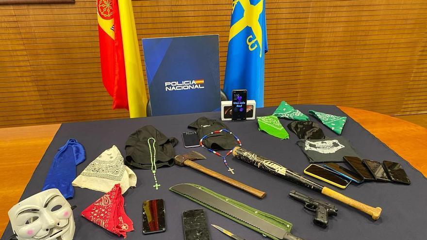 Golpe a las bandas juveniles en Oviedo y Gijón: detenidos diez menores integrantes de los "Zazagang", la "cantera" de los "Trinitarios"