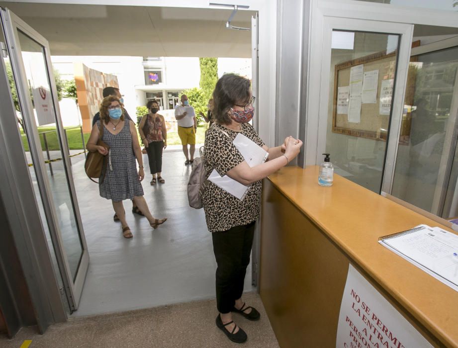 Simulacro de Selectividad 2020 en Alicante