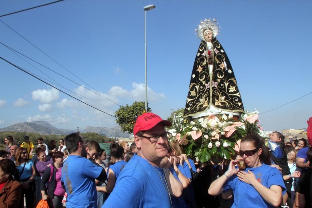 Subida de la Virgen de la Soledad al Calvario