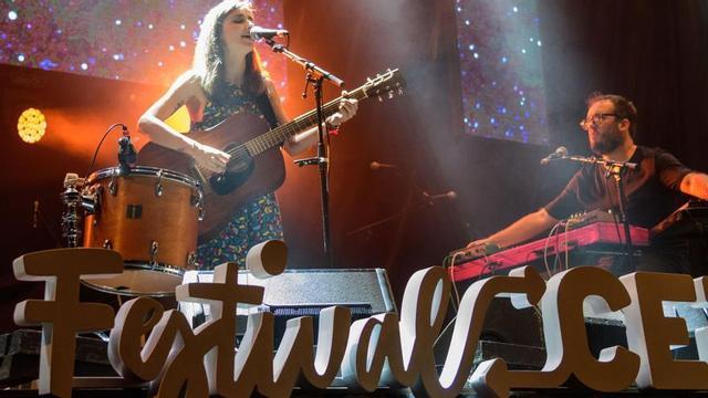 La cantante Zahara durante su actuación en el Festival Cero de 2018. | | TONY HERNÁNDEZ