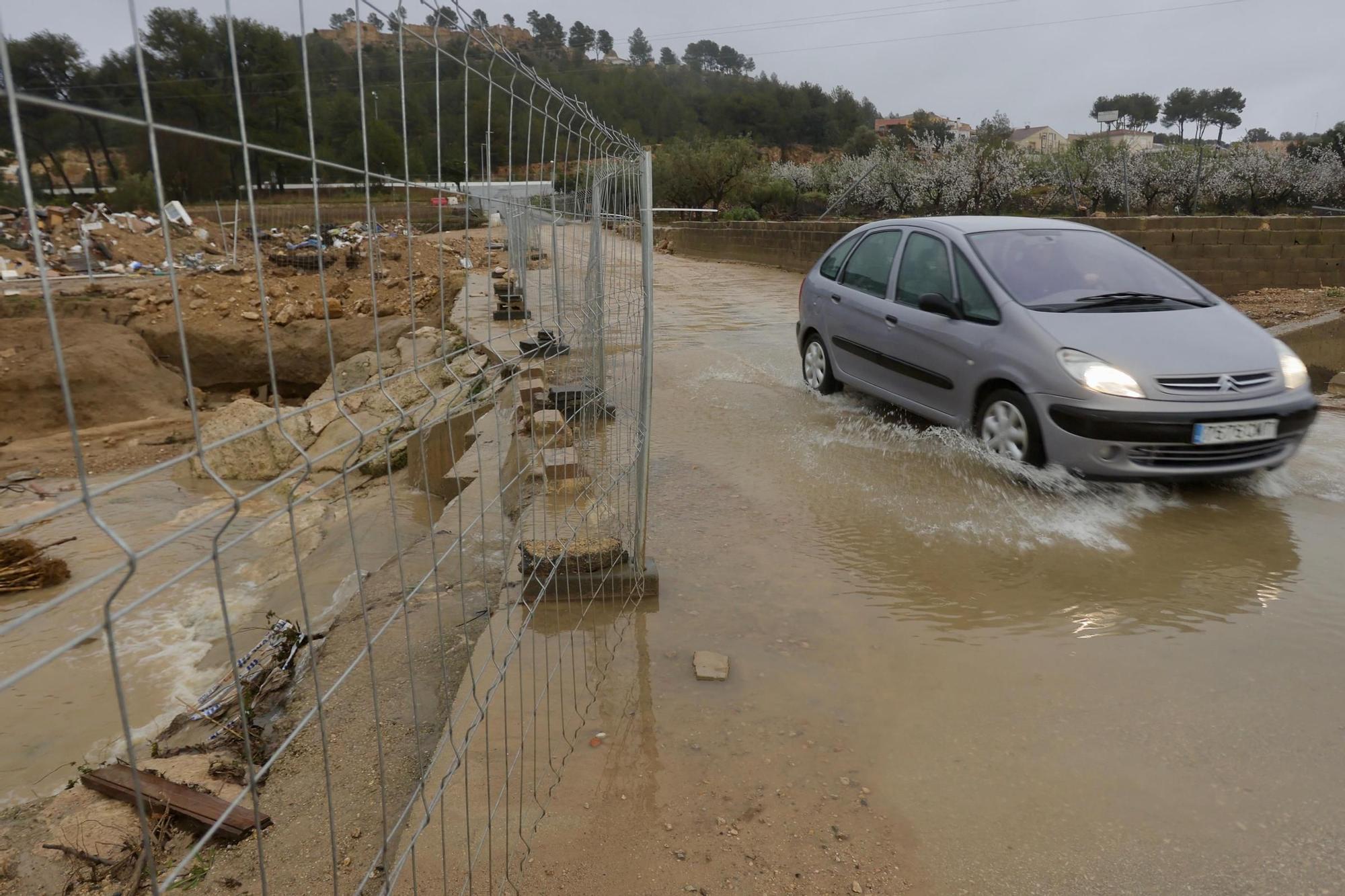 El paso del temporal por la provincia de València