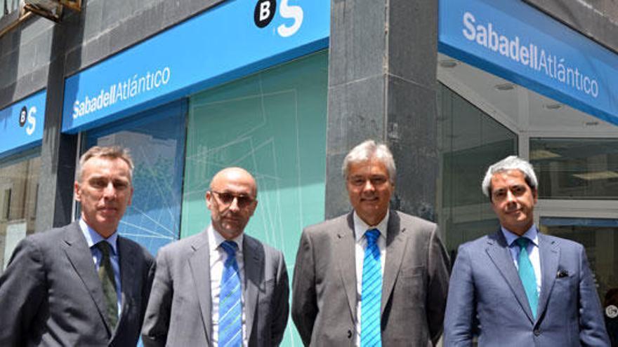 El equipo de la regional Illes Balears de Banco Sabadell.
