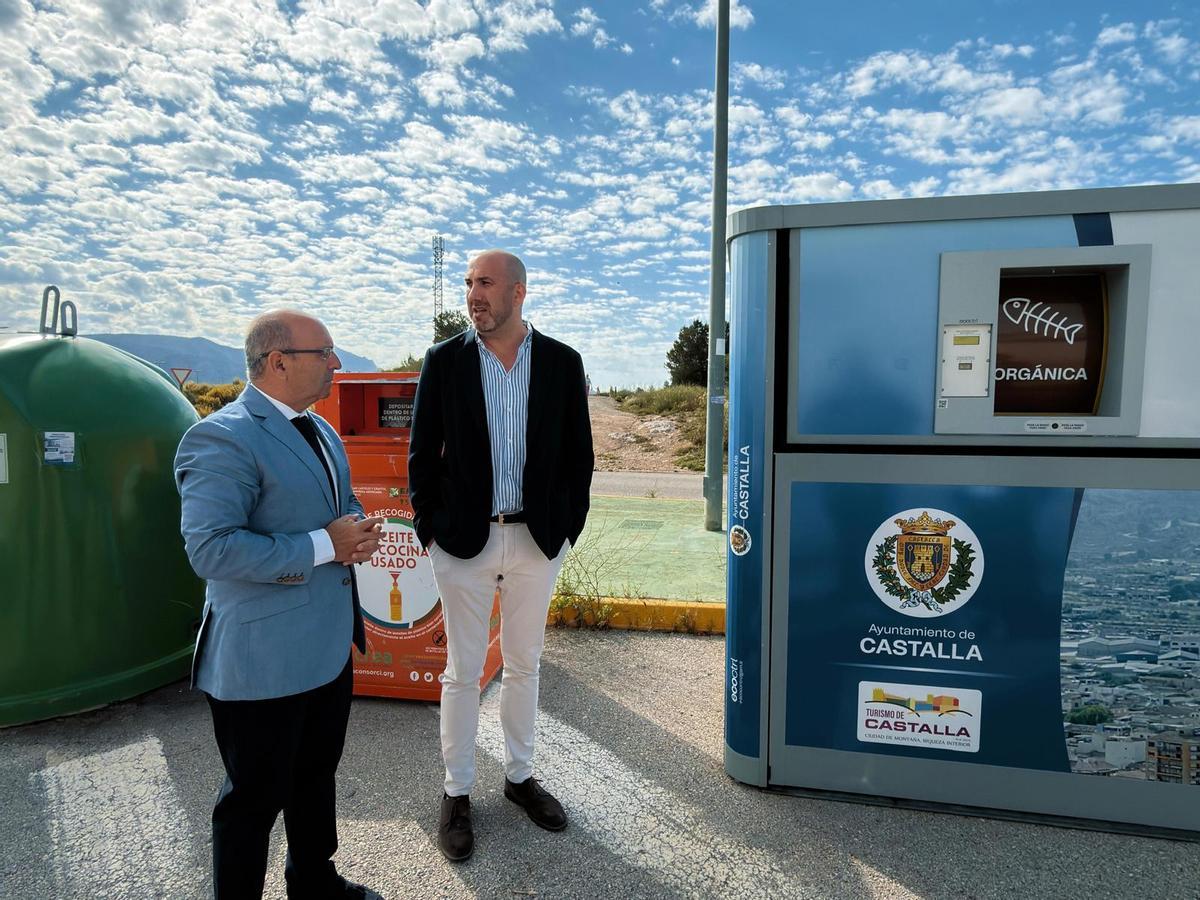 Inauguració de la planta de reciclatge.
