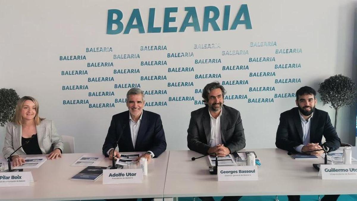 Adolfo Utor, presidente de Baleària, reconoce su preocupación tras el retraso en la compra de Armas Trasmediterránea