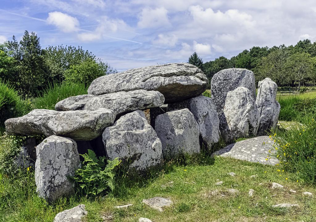 El alineamiento de Kermario es el más frecuentado de la zona