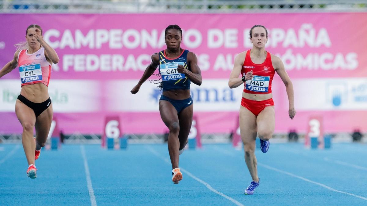 Ericka Badeau Maseras va guanyar la cursa dels 100 metres