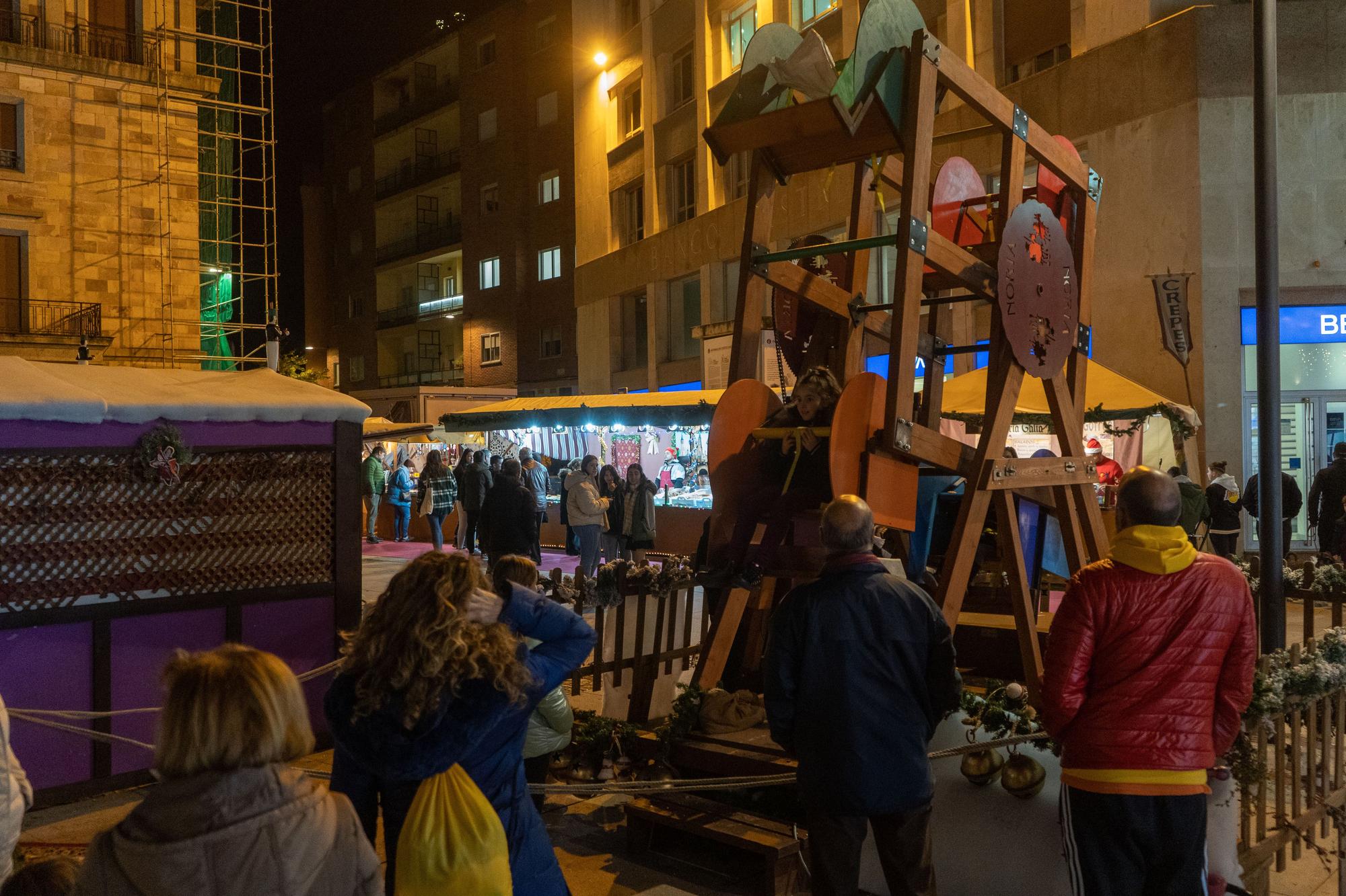 El mercado de Navidad de Zamora, en imágenes