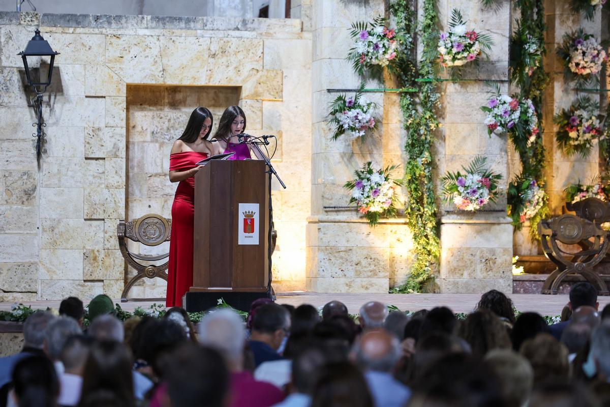 Segorbe recibe a Marta Mercader en su fiesta mayor Segorbe recibe a Marta Mercader en su fiesta mayor