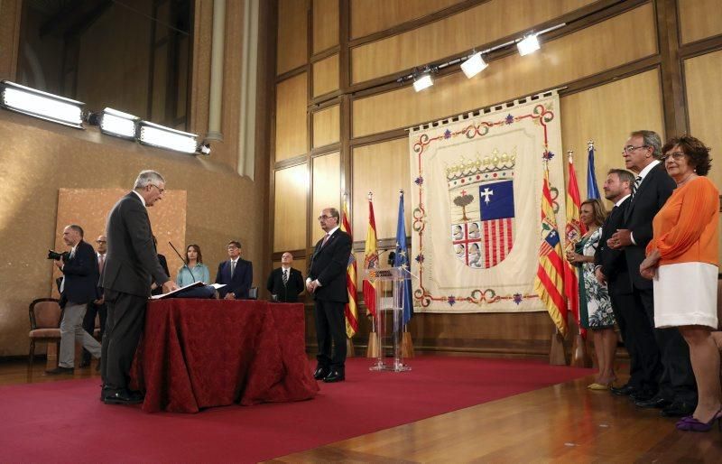 Toma de posesión de las consejeras y consejeros del Gobierno de Aragón