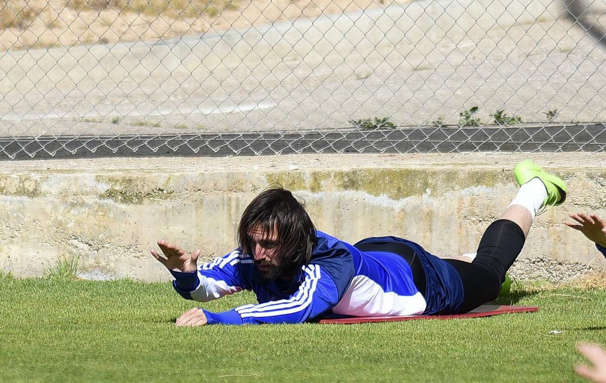 Entrenamiento del Real Zaragoza