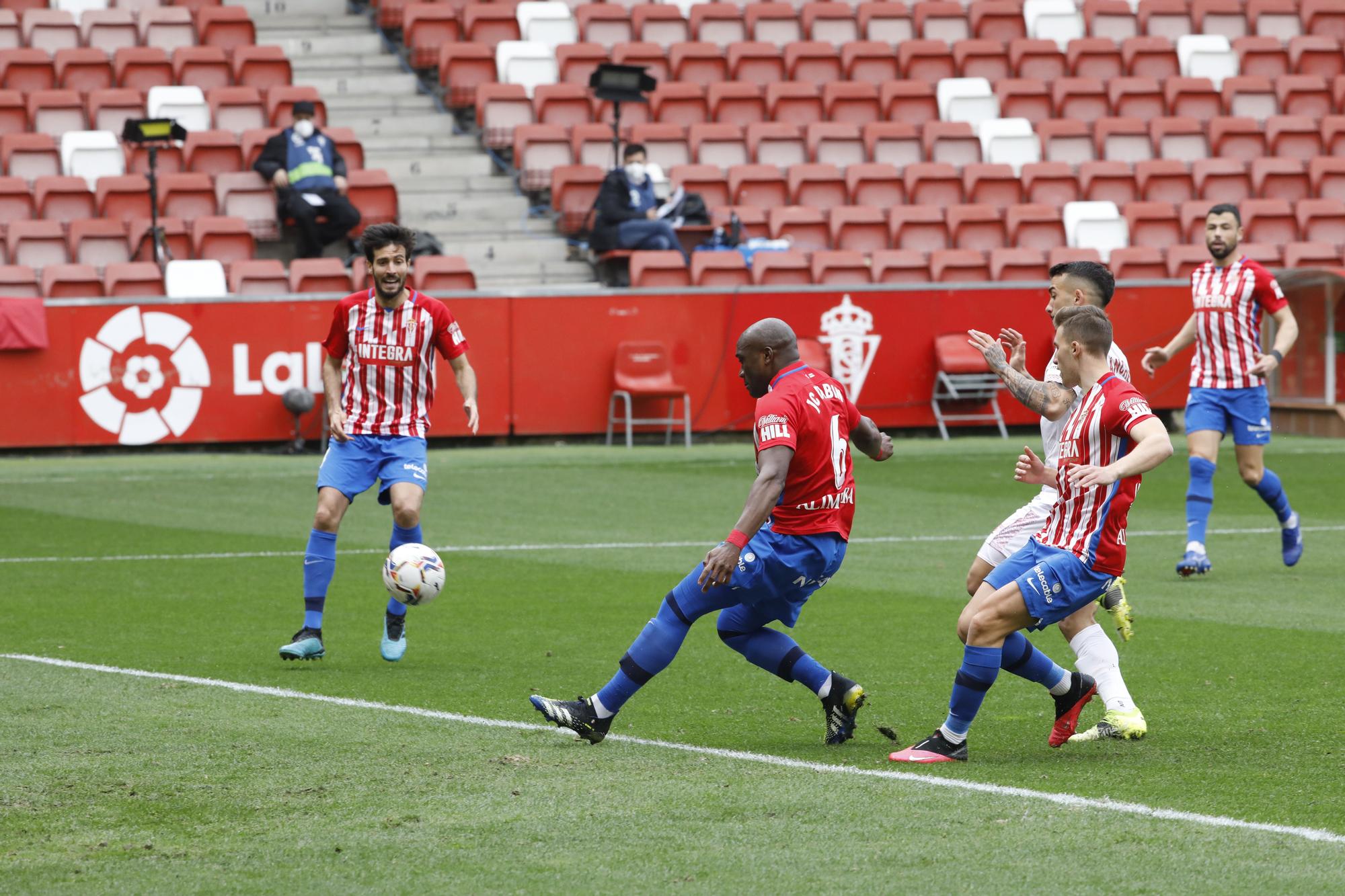 El partido del Sporting, en imágenes