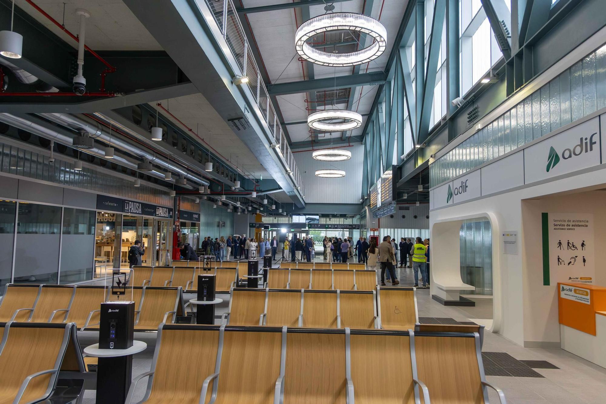 Inauguración de la Intermodal de Santiago