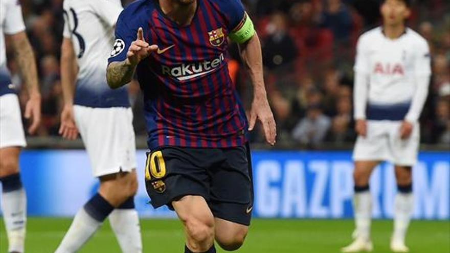El Barcelona se transforma al ritmo de un excelso Messi