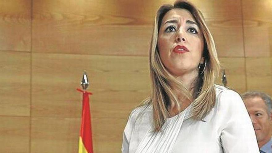 Susana Díaz desespera al PP