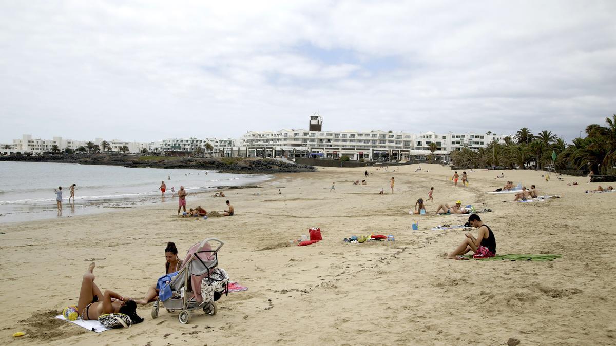 Playa de las Cucharas en Costa Teguise.