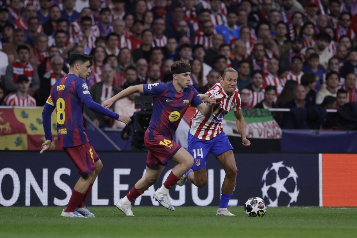 Champions League: Atlético - Barcelona, en imágenes. Champions League: Atlético - Barcelona, en imágenes.