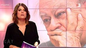 Ariadna Oltra, en el programa que ’.CAT’ va dedicar al ’cas Pujol’.