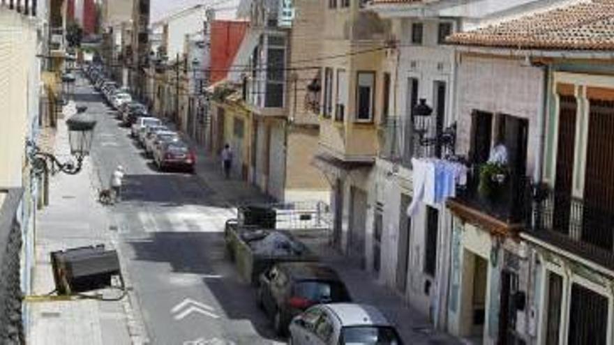 El antiguo barrio marinero del Cabanyal, declarado conjunto histórico.