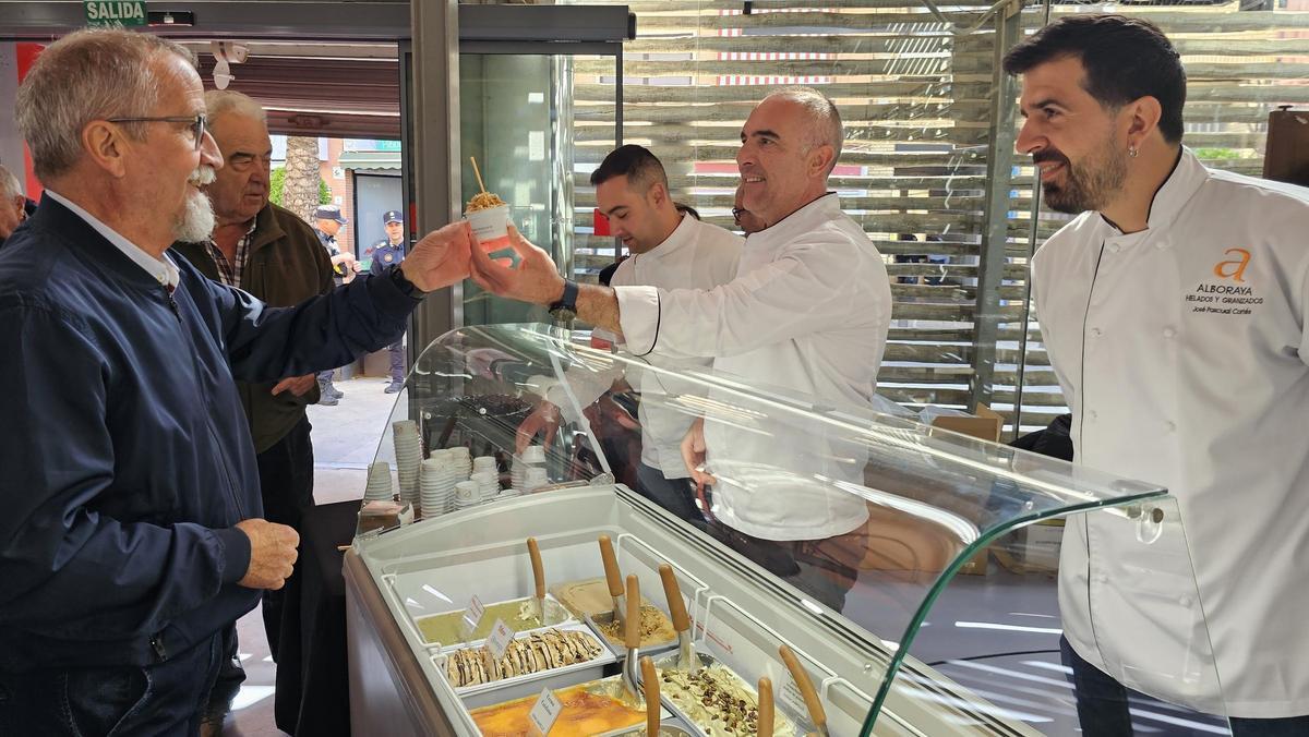 La degustación de helados en La Vila.