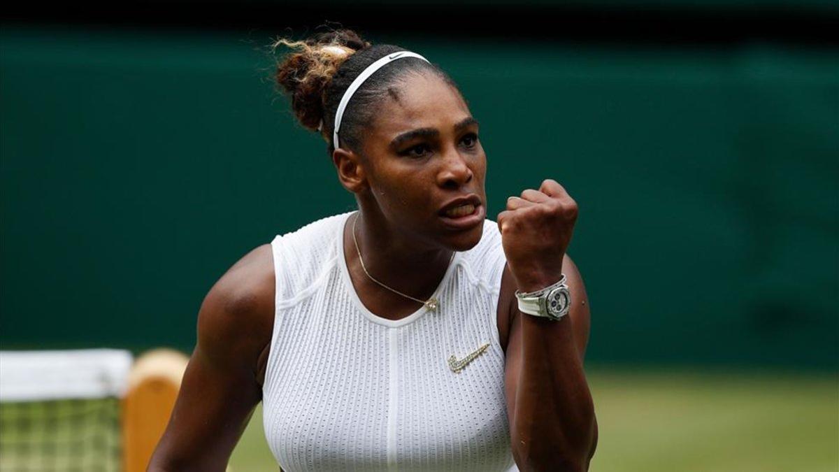 Serena Williams, semifinalista de Wimbledon.