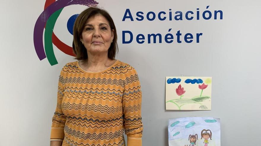 Mayte Pérez Caballero, una de las fundadoras de la Asociación Deméter.