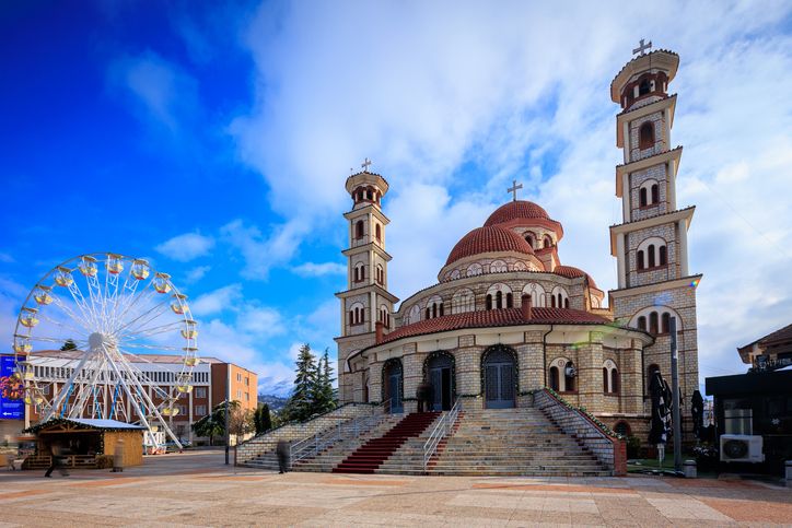 Korca es la séptima ciudad más grande de Albania.